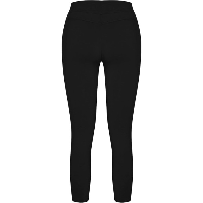 Womens Cropped Pants Knee Length High Waisted Capri Leggings with Hole Pockets Athletic Gym Pants Biker Sweatpants