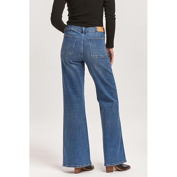 DEAR JOHN James Wide Leg Women&#39;s Jeans High Rise Full Inseam