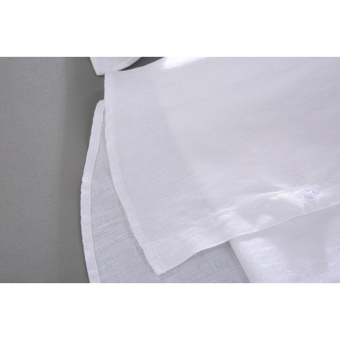 Men's Vintage Renbom Long Sleeve Stand Collar Shirt