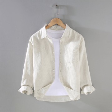 Simple Pure Renbom Long Sleeve Shirt