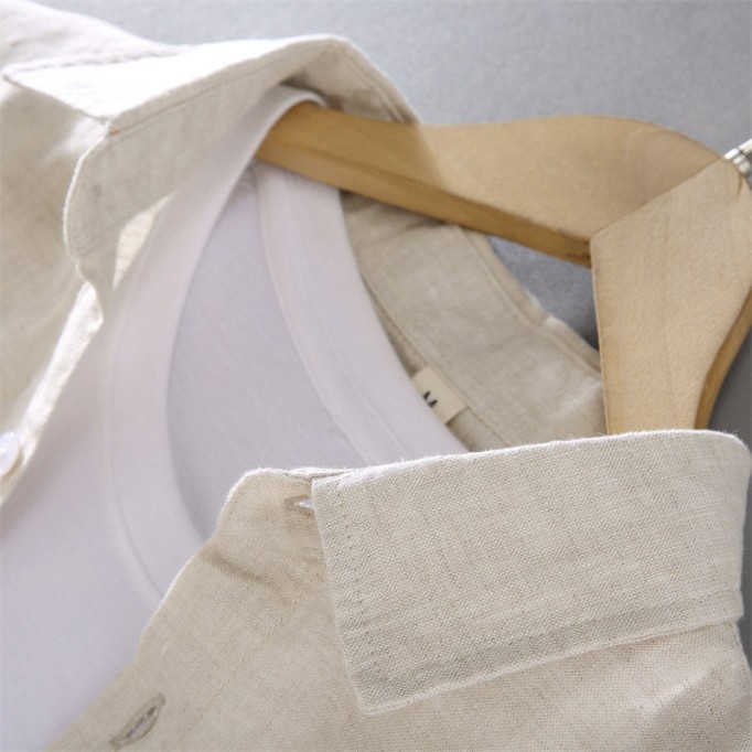 Simple Pure Renbom Long Sleeve Shirt