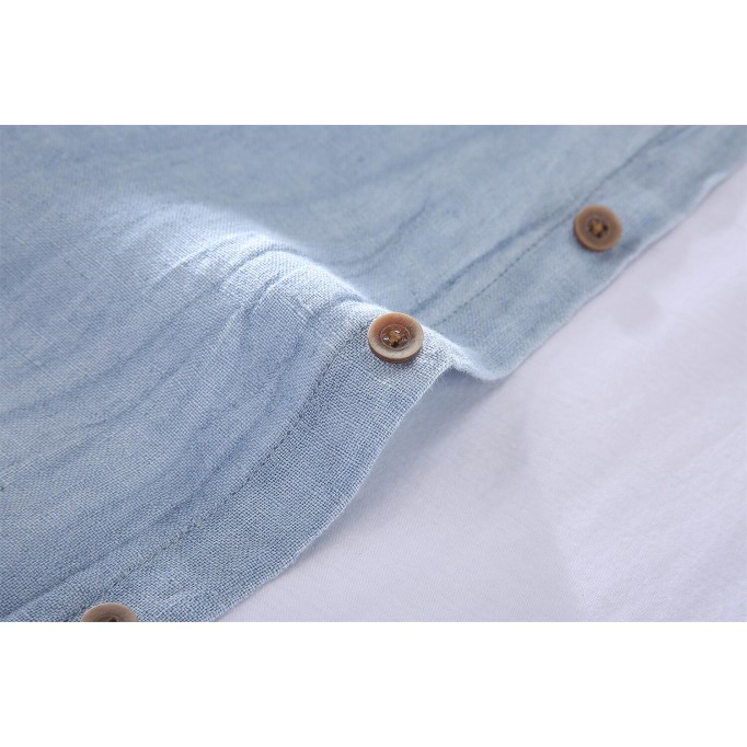 Men's Vintage Renbom Long Sleeve Shirt - Loose Fit