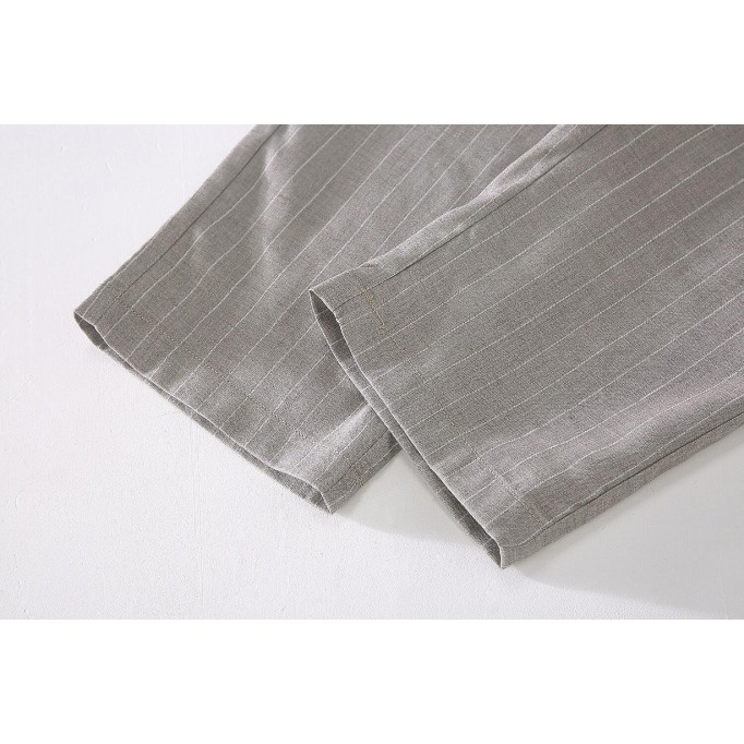 Men's Renbom Striped Drawstring Cropped Pants