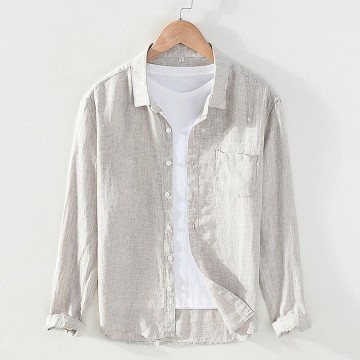 Men's Pure Renbom Long Sleeve Casual Shirt