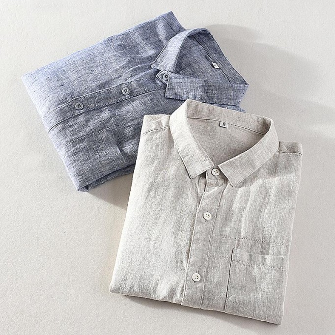 Men's Pure Renbom Long Sleeve Casual Shirt