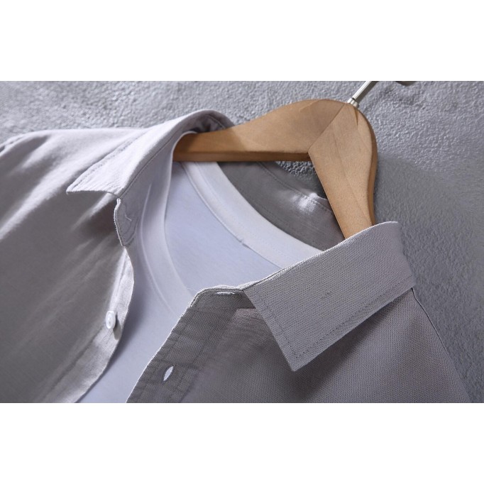 Men's Retro Renbom Cotton Long Sleeve Shirt