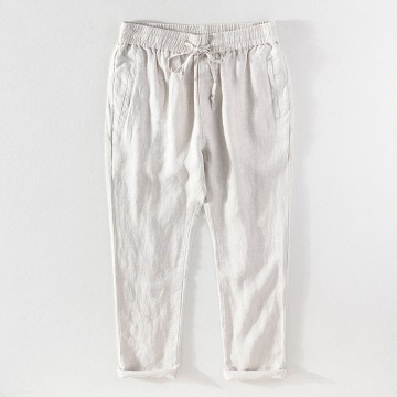 Casual Renbom Elastic Waist Pants