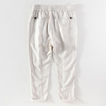 Casual Renbom Elastic Waist Pants