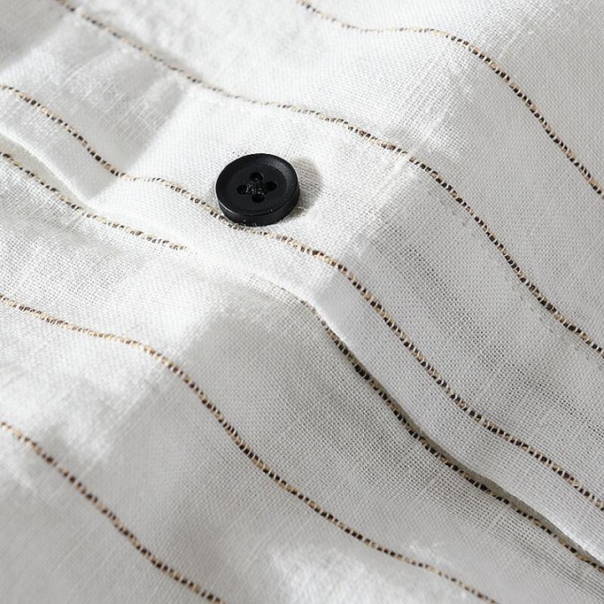 Men's Striped Renbom Long Sleeve Shirt