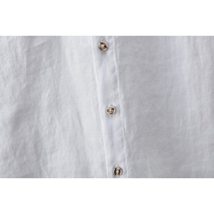 Men's Renbom 3/4 Sleeve Shirt - Loose Fit, Pockets