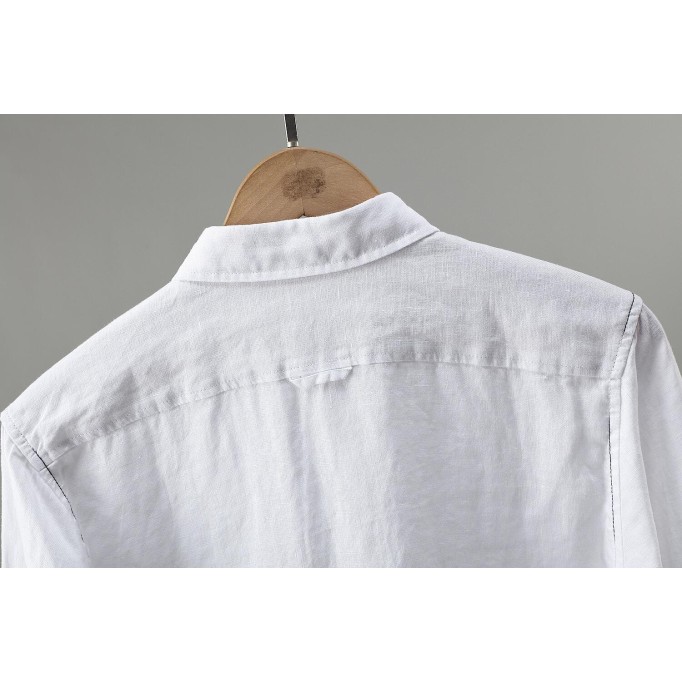 Men's Renbom 3/4 Sleeve Shirt - Loose Fit, Pockets