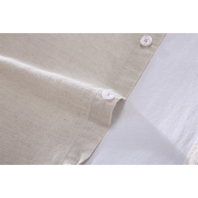 Men's Long Sleeve Cotton Renbom Casual Shirt