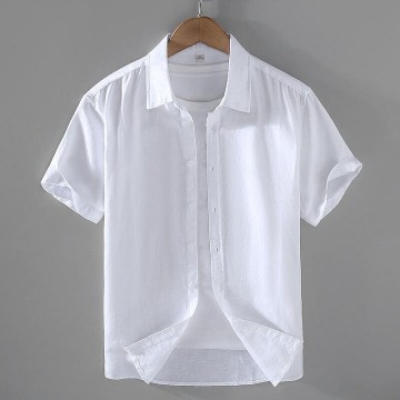 Men's Renbom Short Sleeve Shirt - Square Collar