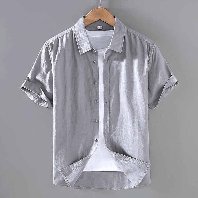 Men's Renbom Short Sleeve Shirt - Square Collar