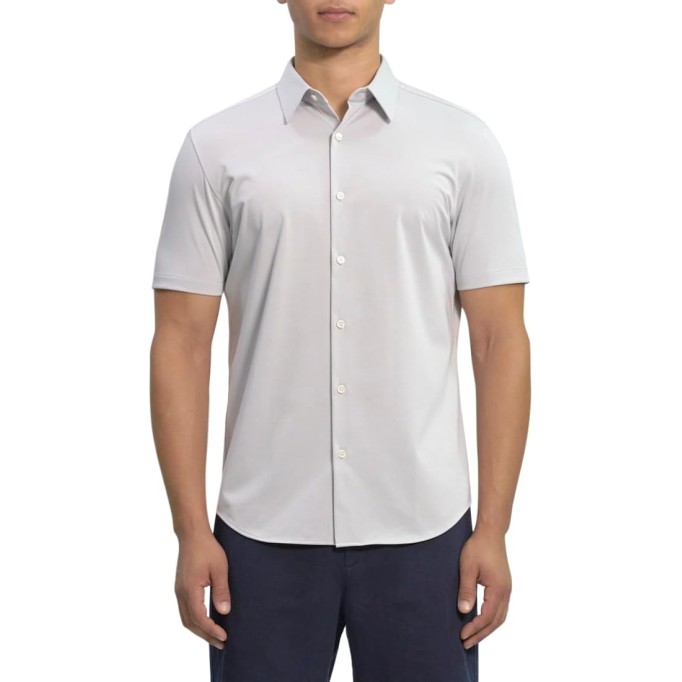 Men's Irving Short Sleeve Structure Knit Shirt