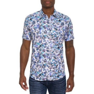 Men's Keating Short Sleeve Woven Button Down Shirt